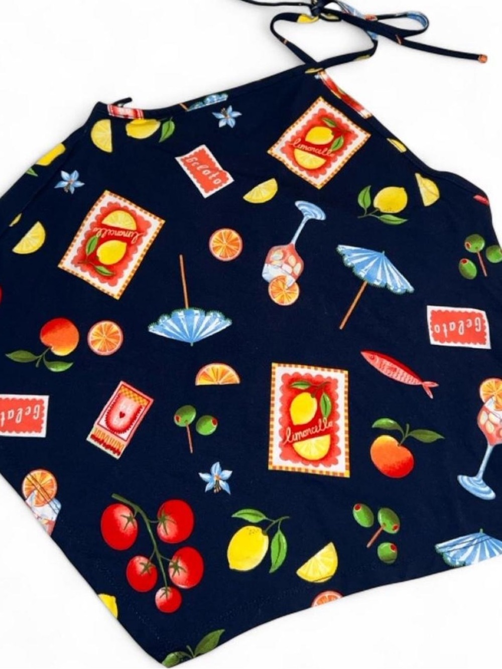 NWT Italian Summer Halter Top